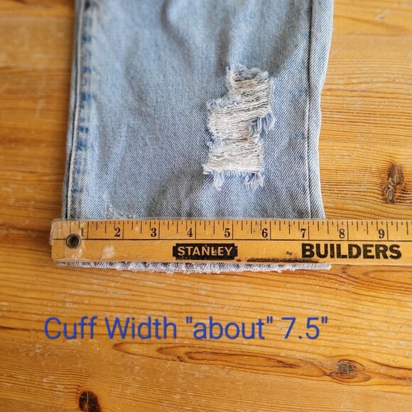 BDG Urban Outfitters High‑Waist Patchwork Cowboy Jeans 25 Boho Statement Denim - Picture 13 of 16